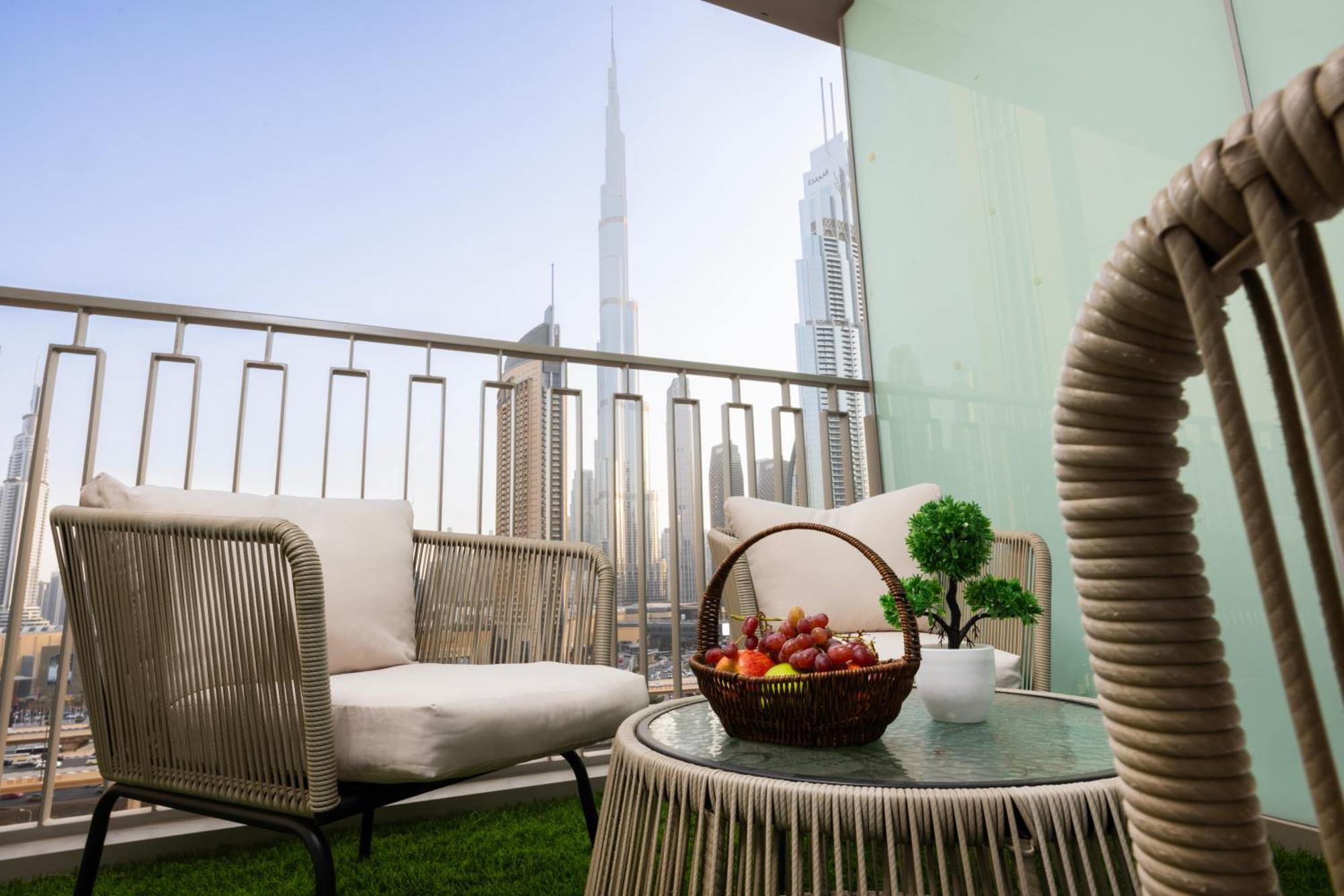 Stunning Burj View Dubai Mall Access Infinity Pool Apartamento Exterior foto